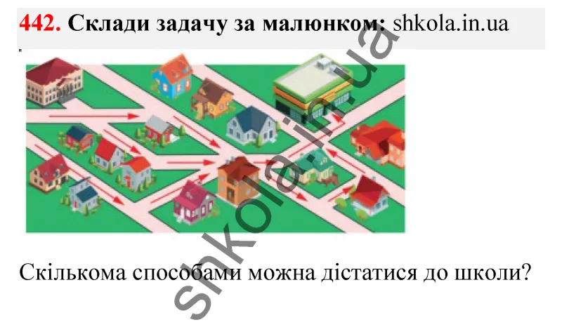 Відповідь до завдання № 442 - ГДЗ Математика 5 клас Бевз 2022