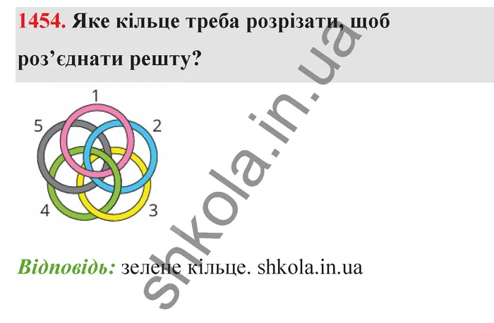 Відповідь до завдання № 1454 - ГДЗ Математика 5 клас Бевз 2022