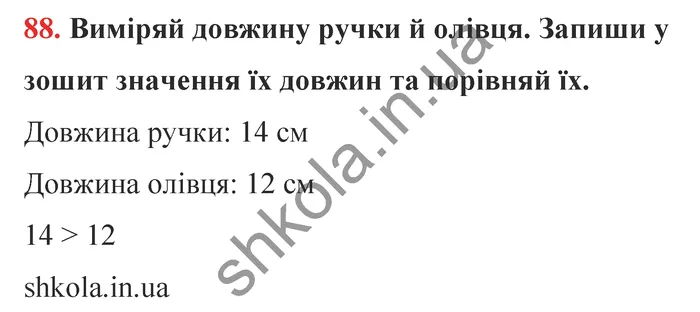 Відповідь до завдання № 88 - ГДЗ Математика 5 клас Бевз 2022