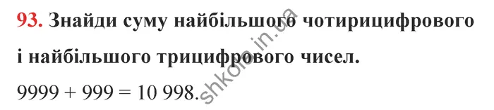 Відповідь до завдання № 93 - ГДЗ Математика 5 клас Бевз 2022