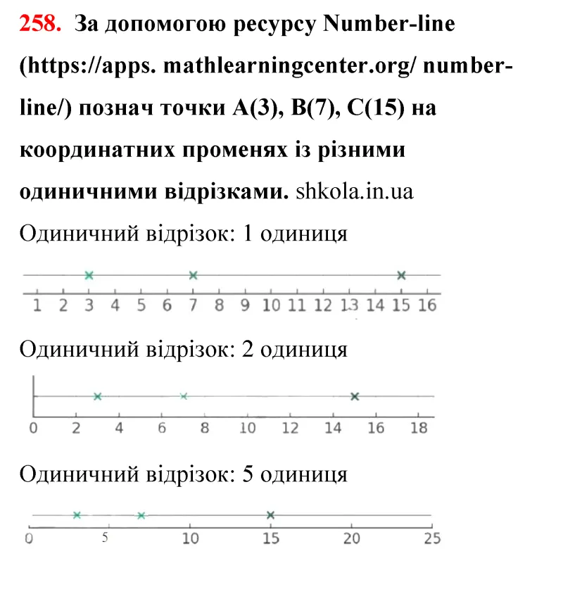 Відповідь до завдання № 258 - ГДЗ Математика 5 клас Бевз 2022