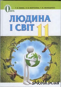 Людина і світ 11 клас Бакка - обкладинка