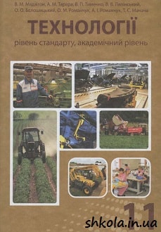 Технології 11 клас Мадзігон - обкладинка
