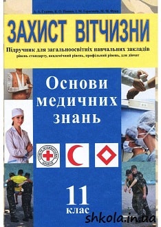 Захист Вітчизни 11 клас Гудима - обкладинка