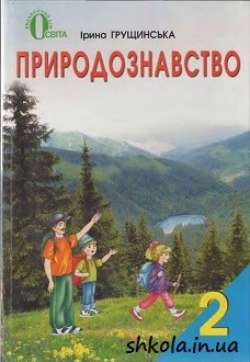 Природознавство 2 клас Грущинська - обкладинка