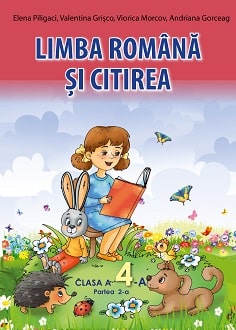 Румунська мова та читання 4 клас Пілігач 2021 ч.2 - Обкладинка